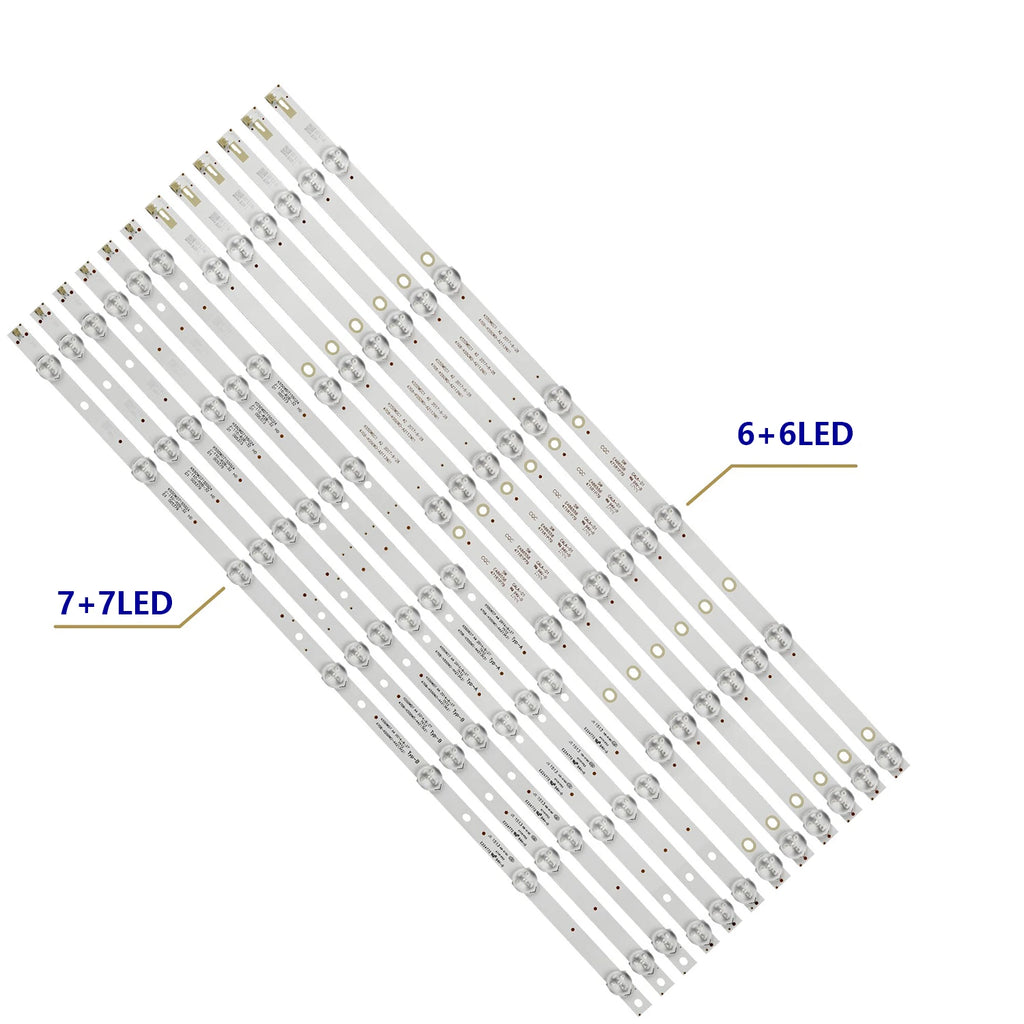 LED Backlight Strip for 120PCS/10set LED Backlight Strip For 55PFF5055/T3 55PUF6056/T3 f55b7000t s55uk100