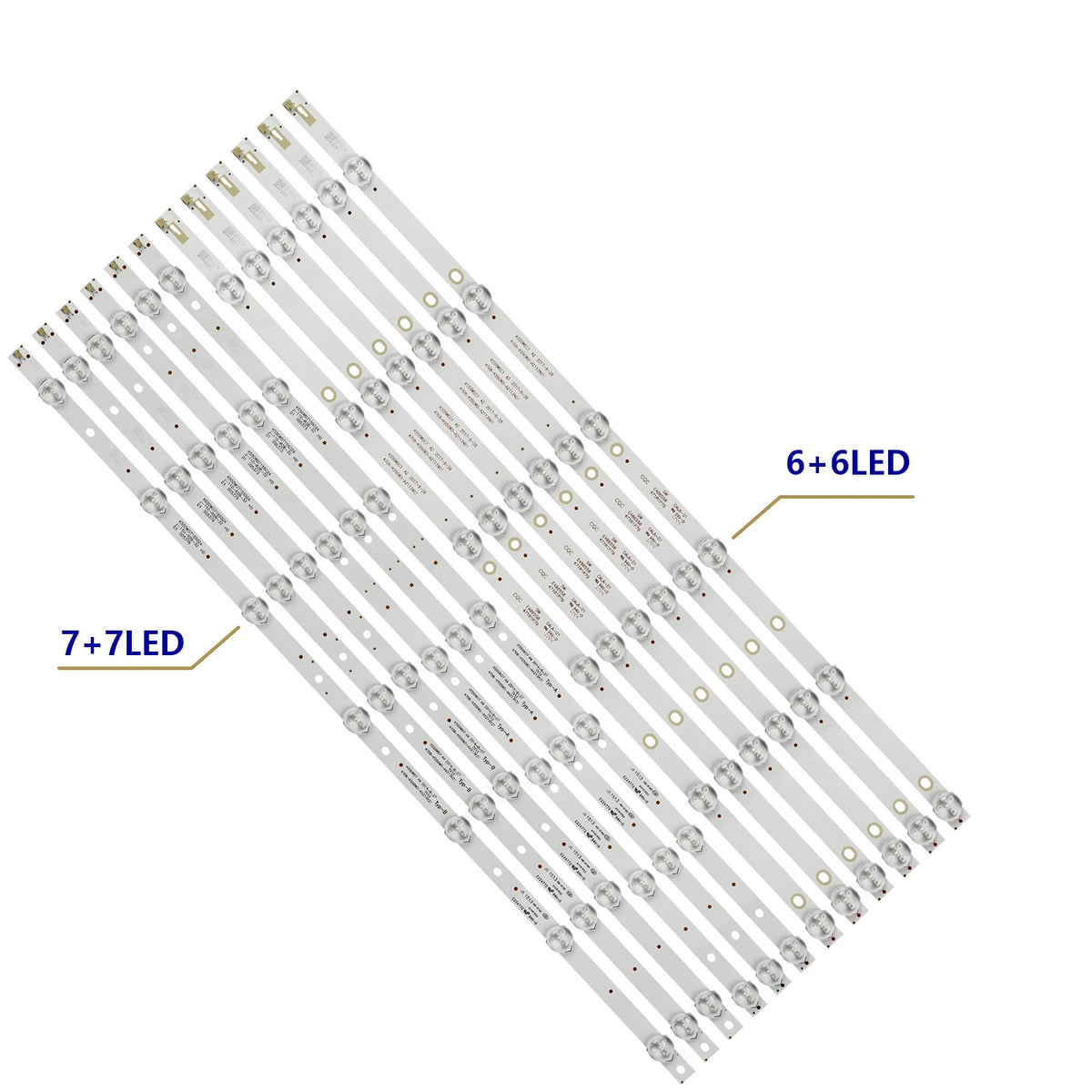 LED Backlight Strip for 120PCS/10set LED Backlight Strip For 55PFF5055/T3 55PUF6056/T3 f55b7000t s55uk100