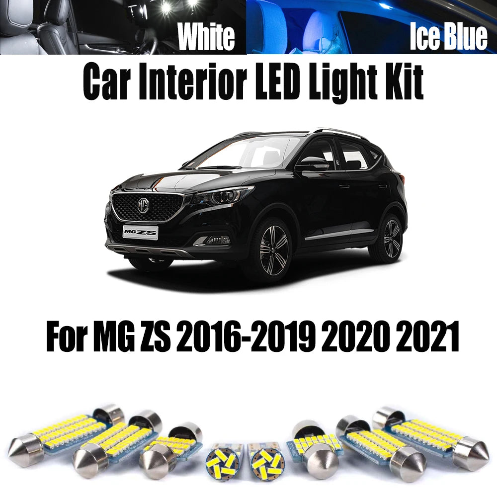 8-Piece LED Interior Light Kit for MG - Canbus Error-Free Interior Bulbs