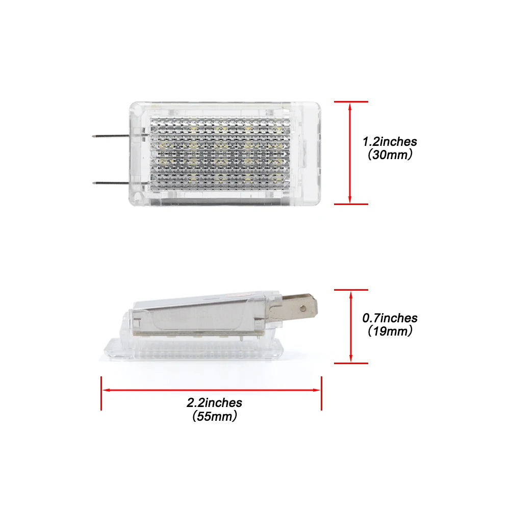 For Benz W126 C126 1979-1991 OEM Upgraded White LED Door Cou