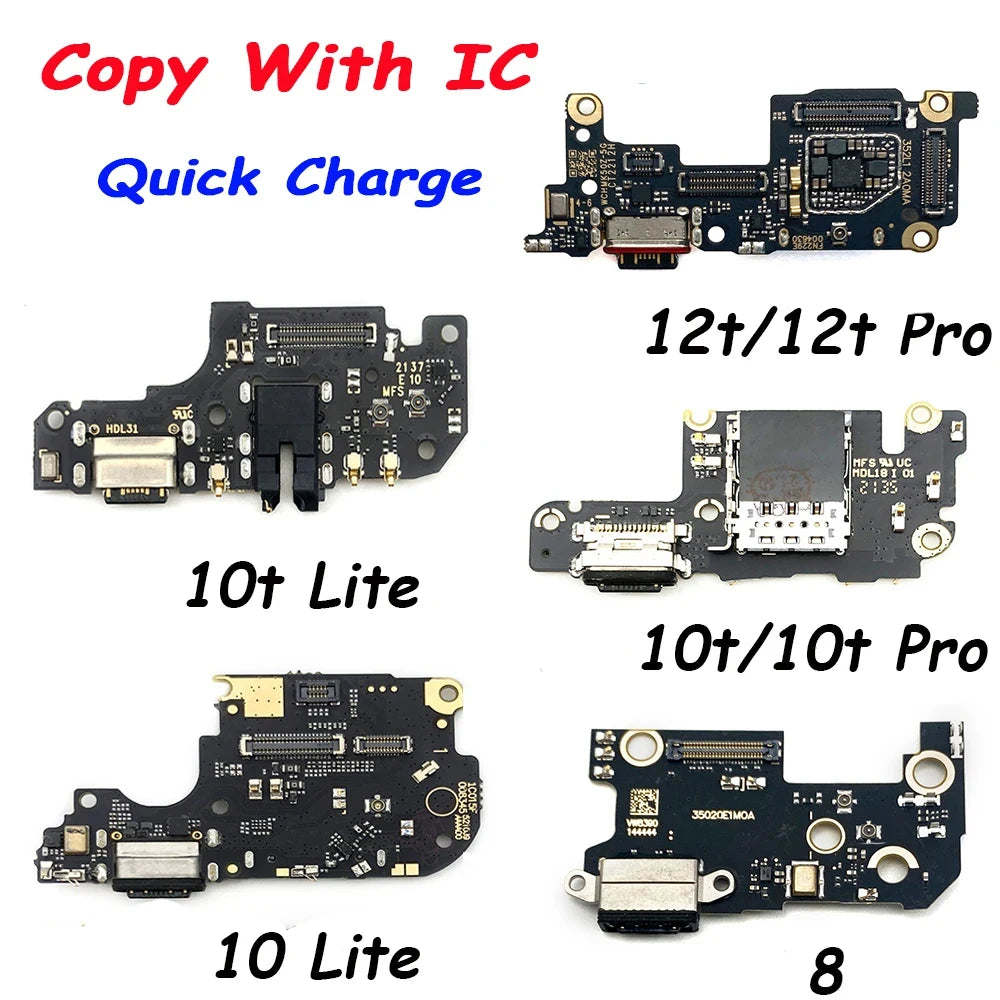 New For Xiaomi 10T 9T 10 11T Pro 12T 10 Lite USB With Micro 