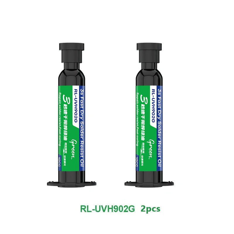 2PCS RELIFE RL-UVH902 10ML UV Solder Mask Ink 3S Quick-dry +