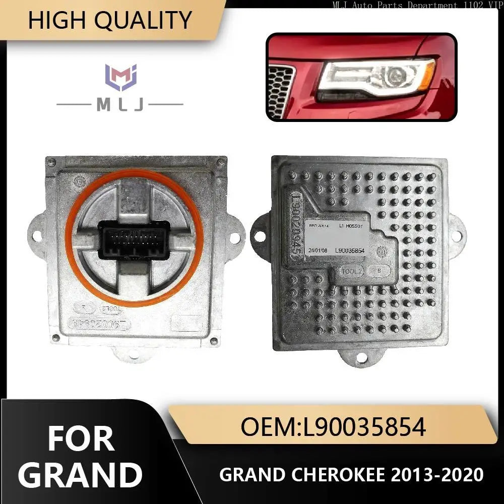 Headlight Driver Module Ballast Computer LED Angel Eye Unit DRL Car Accessories for Jeep 2013-2020