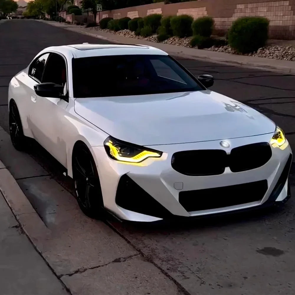 DRL Daylight LED Chips For 2022 2023 2024 BMW 2 Series G87 G42 M2 M240I Refit Angel Eyes Daytime Running