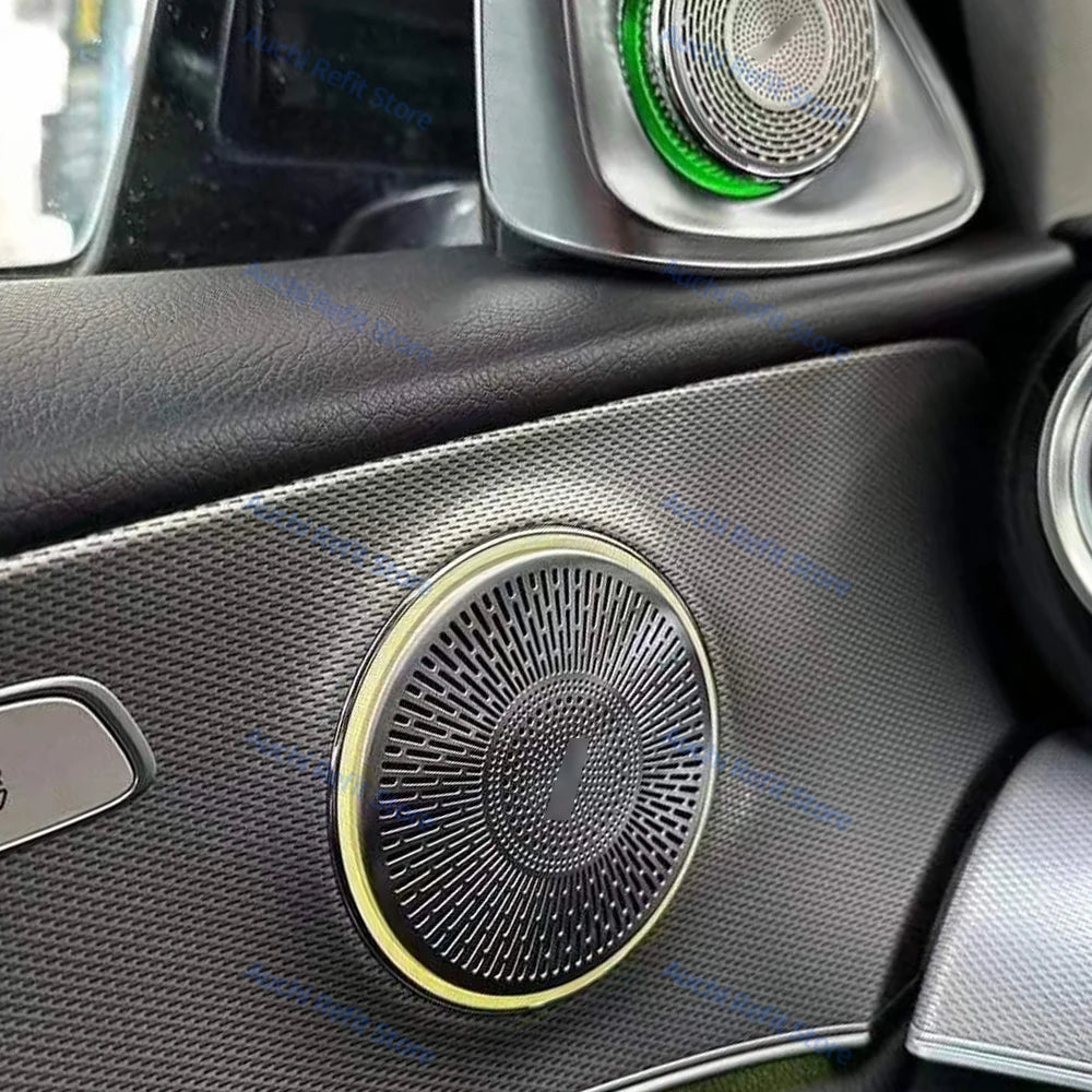 New LED Speaker Cover For Mercedes Benz W205 W213 X253 W238 