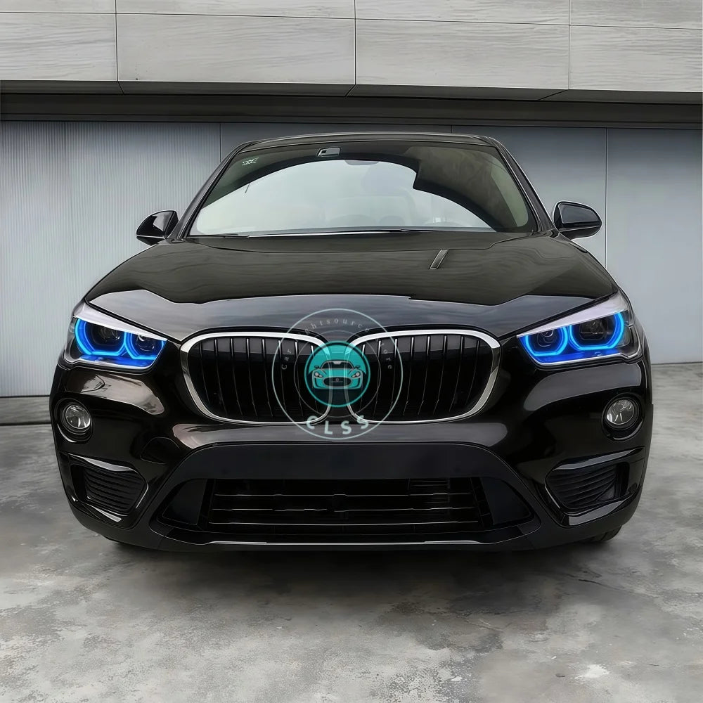 Angel Eyes DRL Board 63117428792 For BMW X1 F48 2017-2019 LED Headlight Blue Red Daytime Running Light Module