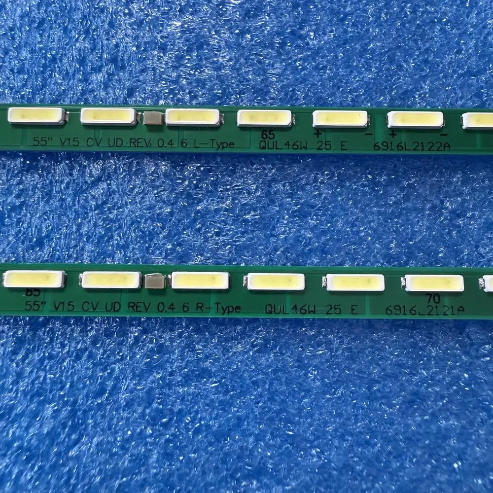 LED Backlight Strip for 2pcs/set LED strip for 72LED 55UG870V 55 V15 CV UD R L 6916L2121A 6916L2122A