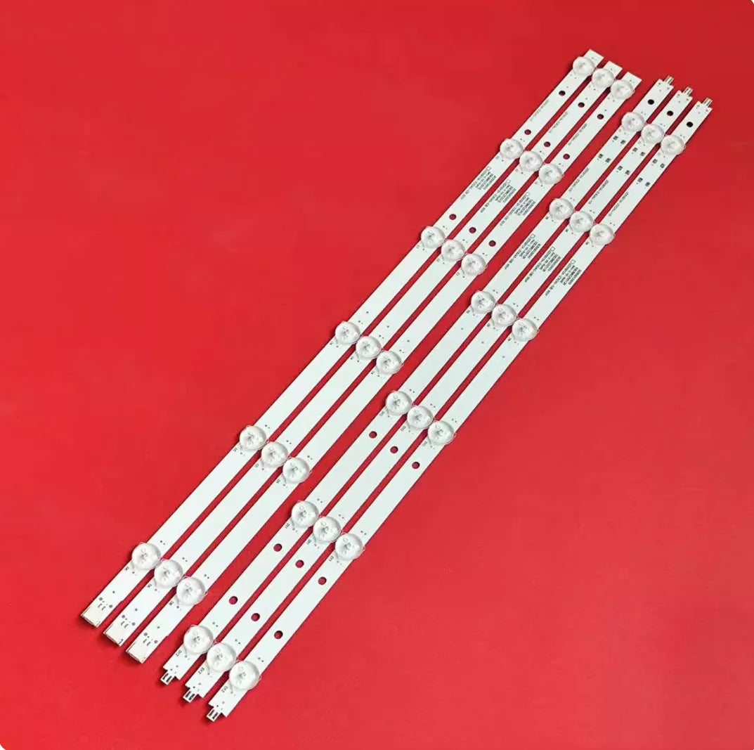 LED Strips LED55D12A-ZC62AG-11D 30355012008D for Haier 55 Smart TV S1 M1 Candy UNO 55 KIVI 55U740NB RCA