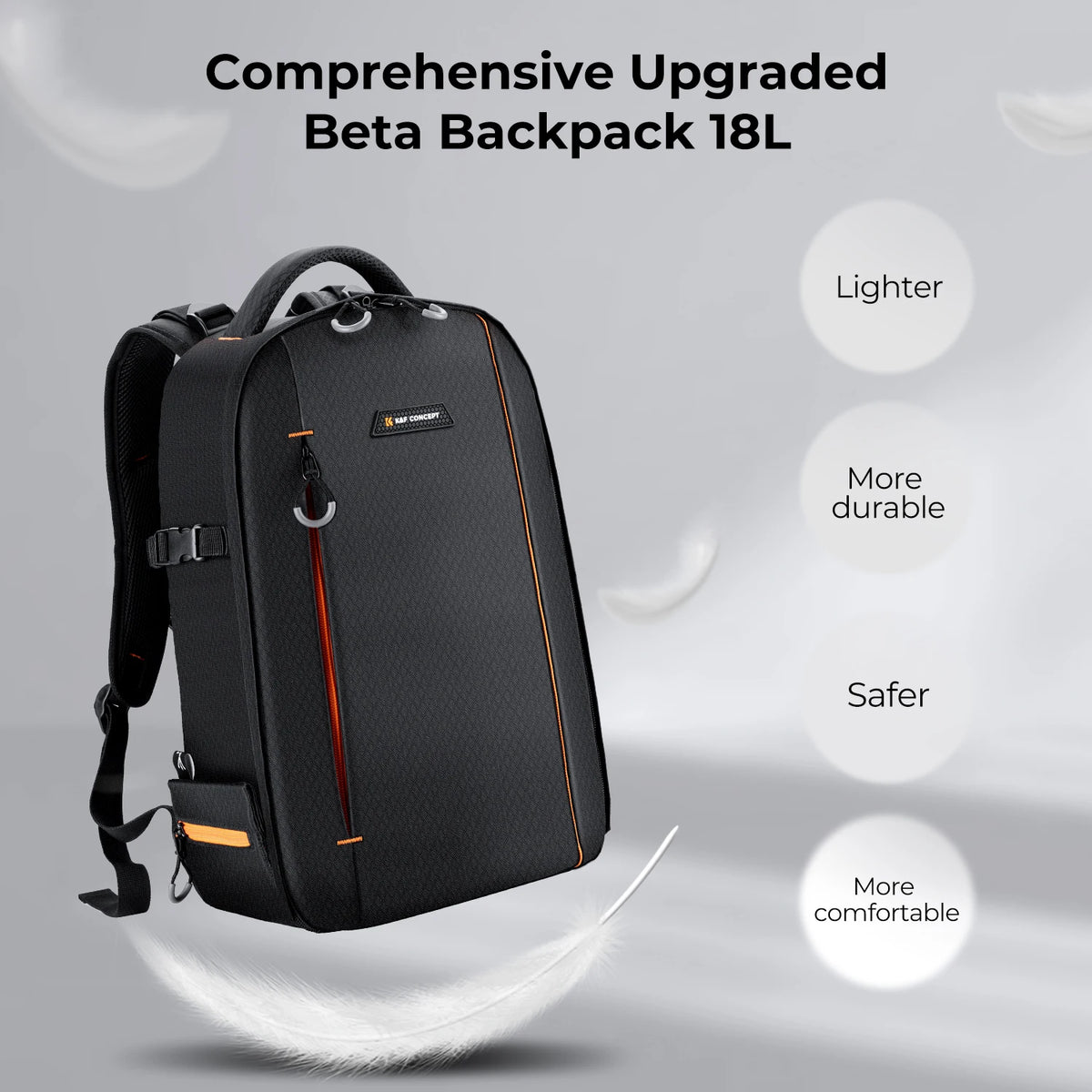 K&F CONCEPT 18L/10L Photography Camera Backpack Lightweight 