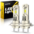 AUXITO 2Pcs H7 LED Front Headlight Bulb Turbo LED High Low B
