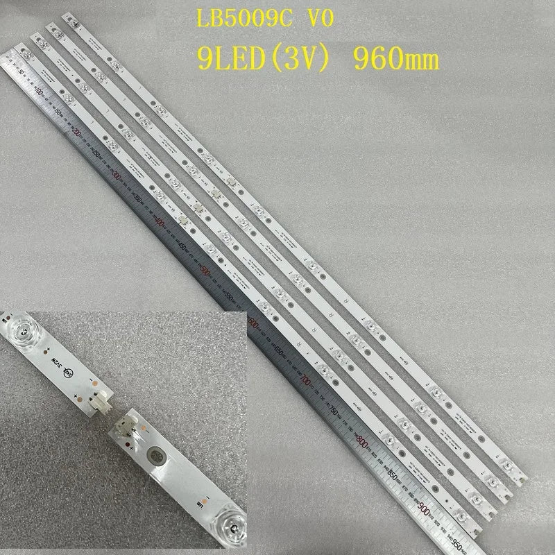 LED Backlight Strip for Sharp LC-50S6000U LC-50N7004U LC-50LBU711C LC-50Q620U LC-50Q7030U Hisense 50R7F 50R7E