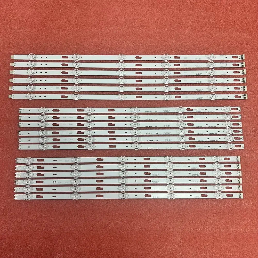 LED Strip for Samsung GU82TU8079U UE82TU8005K UE82TU8070U UN82TU700DF UN82TU7000F BN96-50455A 50456A 50457A