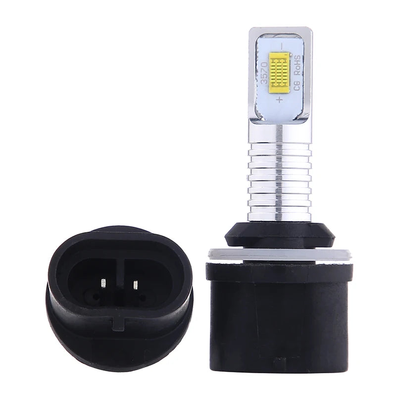 2Pcs 881 880 H27 LED Csp Headlight Kit 80W 12000LM Fog Bulbs