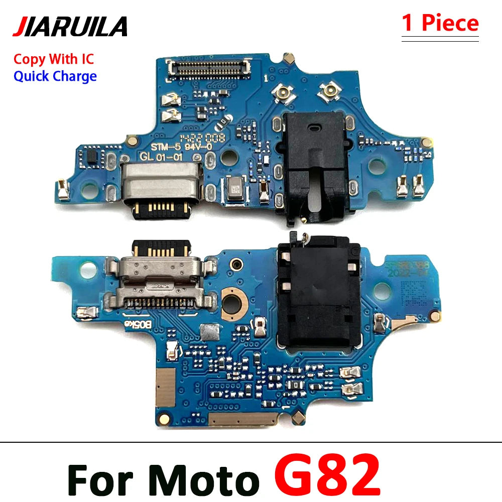 NEW USB Charging Port Socket Board Flex Connector Part For Moto G42 E32 E13 G200 G22 G13 G23 G32 G52 G53 G72 G73 G71S G82 5G G71