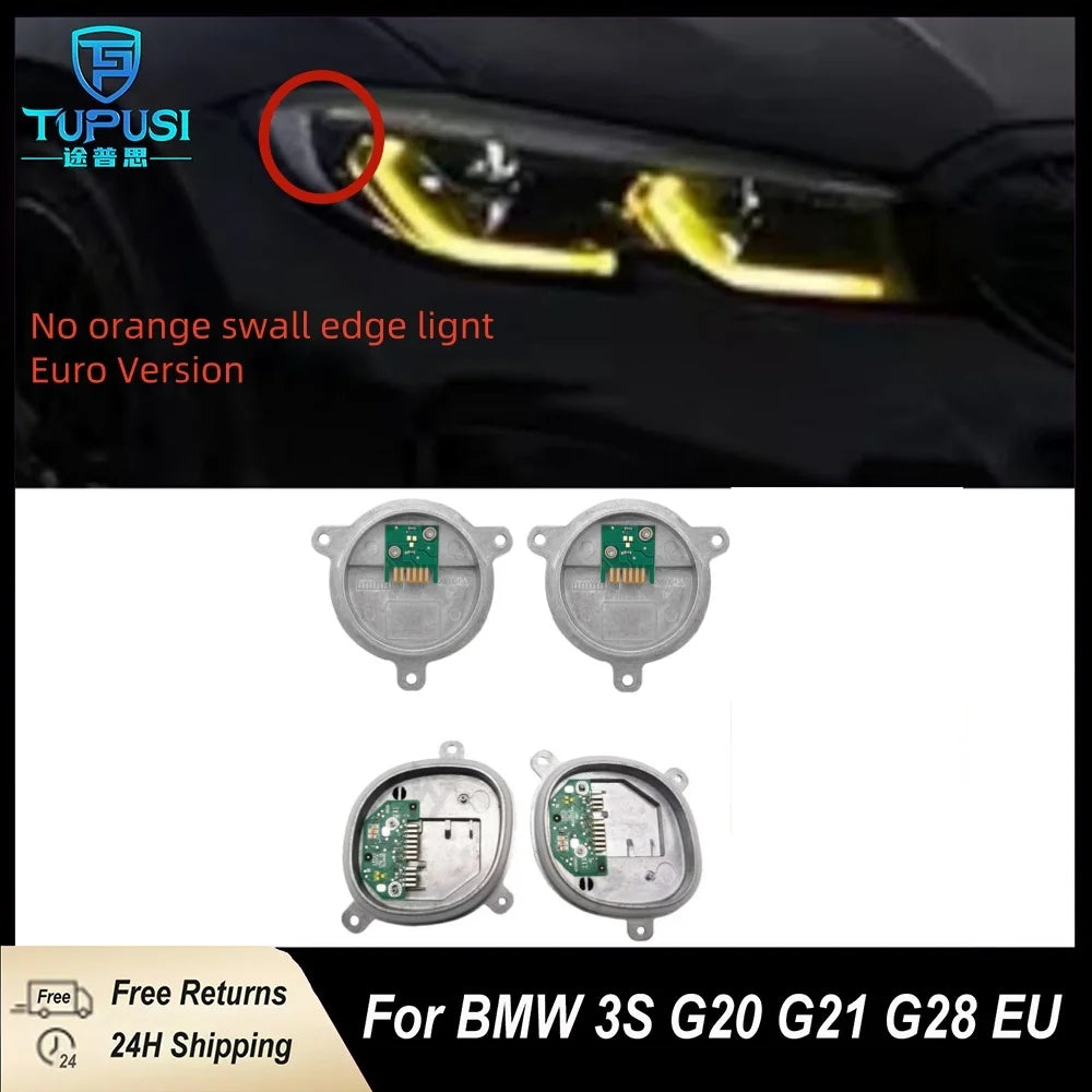 DRL LED Module Board LED boards Yellow For BMW 3 Series G20 G21 G28 daytime running lights Turning Signal