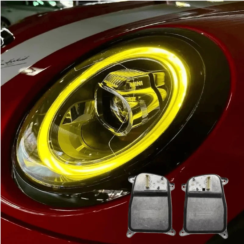 Angel Eye DRL Board For 2019 2020 2021 Mini Cooper F55 F56 F57 Clubman F54 LCI LED Headlight Daytime Running