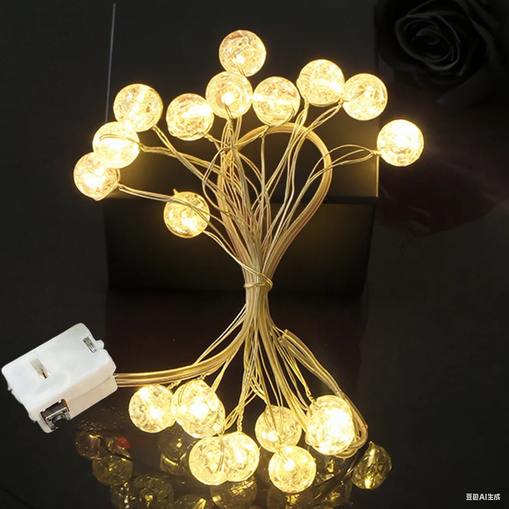 LED Lights Garland Fairy Lights String AG13 Battery-operated