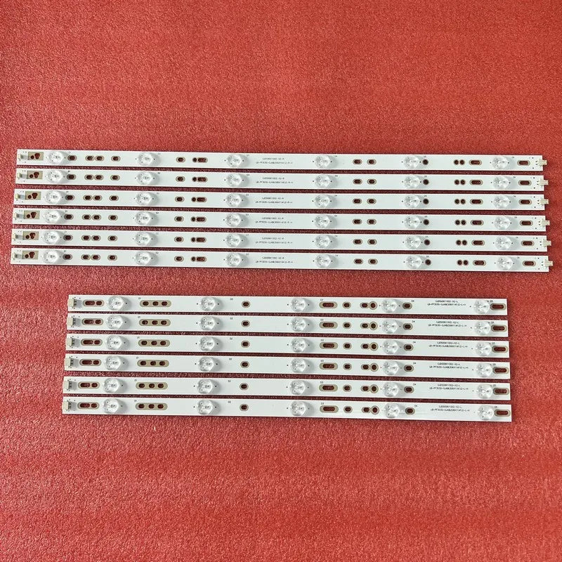 LED Backlight Strip for 12 PCS/set LED Backlight Strip For 50PFK4309 50PFK4509 50PFH5300 50pfk4009 500TT26
