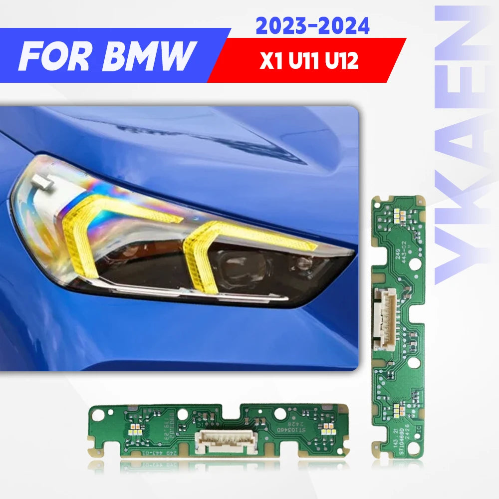 Angel Eyes DRL LED Boards For BMW X1 U11 U12 2023-2024 LED Headlight Daytime Running Light 63115A64445 for