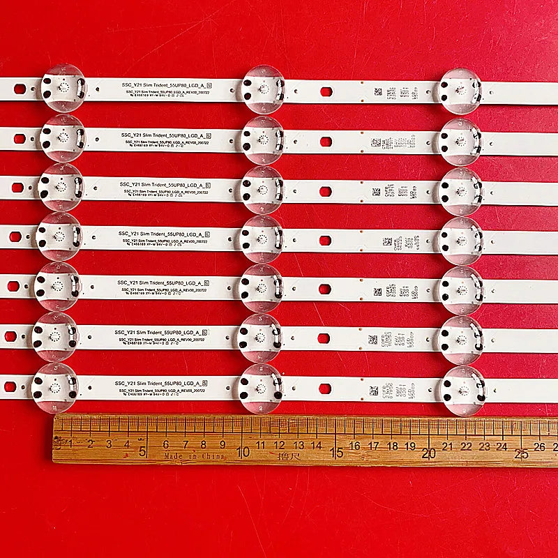LED Backlight Strip for 7pcs/Kit LED strips for 55UP8000PUA 55UP77006LB 55UP7700PUB 55UP7670PUC 55UP8000PSB