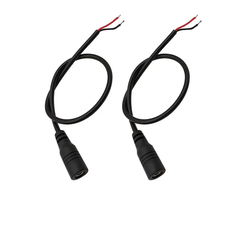 4.0x1.7mm DC Male Female Jack Wire Connector 4.0mm x 1.7mm DC Power Plug Socket Extension Cable for CCTV Camera LED Strip Light