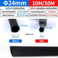 4 1 Heat Shrink Tube With Glue Thermoretractile Heat Shrinkable Tubing Dual Wall Heat Shrink Tubing 4 6 8 12 16 20 24 32mm