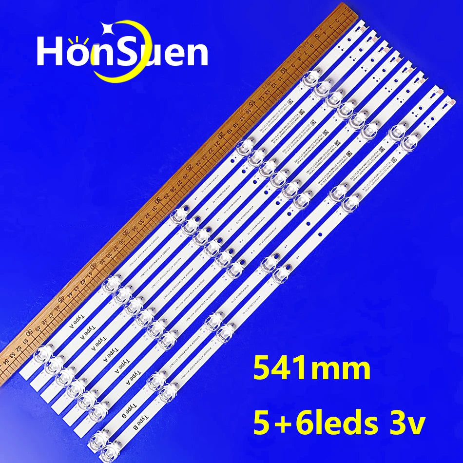LED Backlight Strip for TV LED K550WDF A1 4708-K55WDF-A1113N21 4708-K55WDF-A1113N31 For Onn 100012586