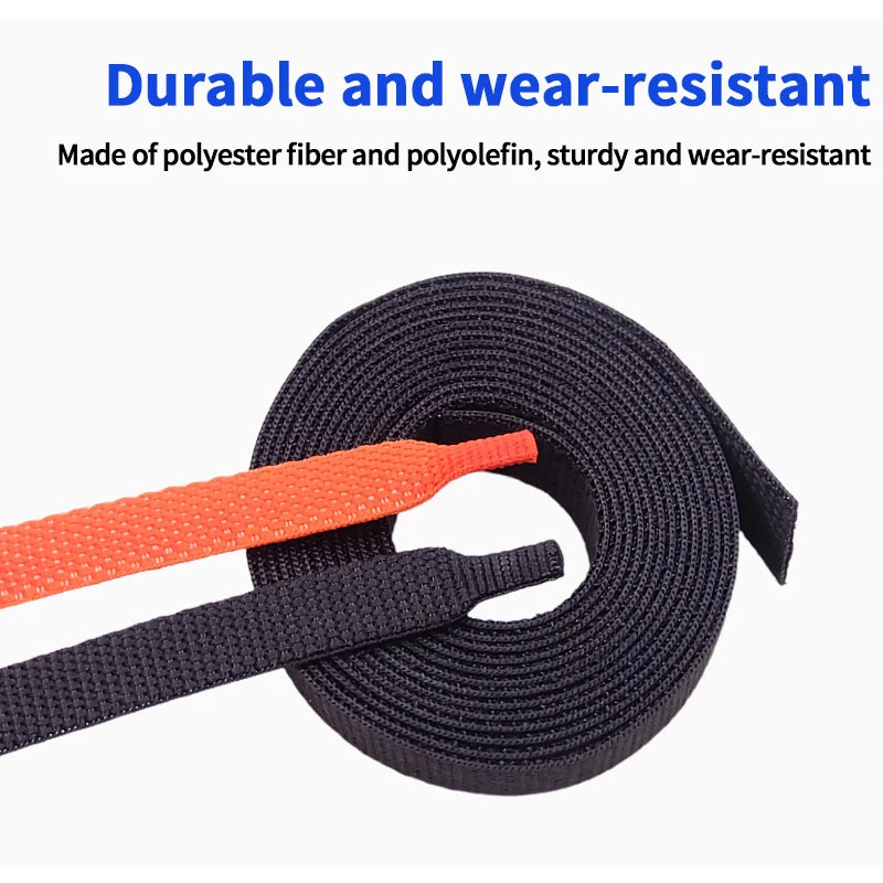 Braided Cable Sleeve Heat Shrink Tube 6/8/10/12mm Insulation
