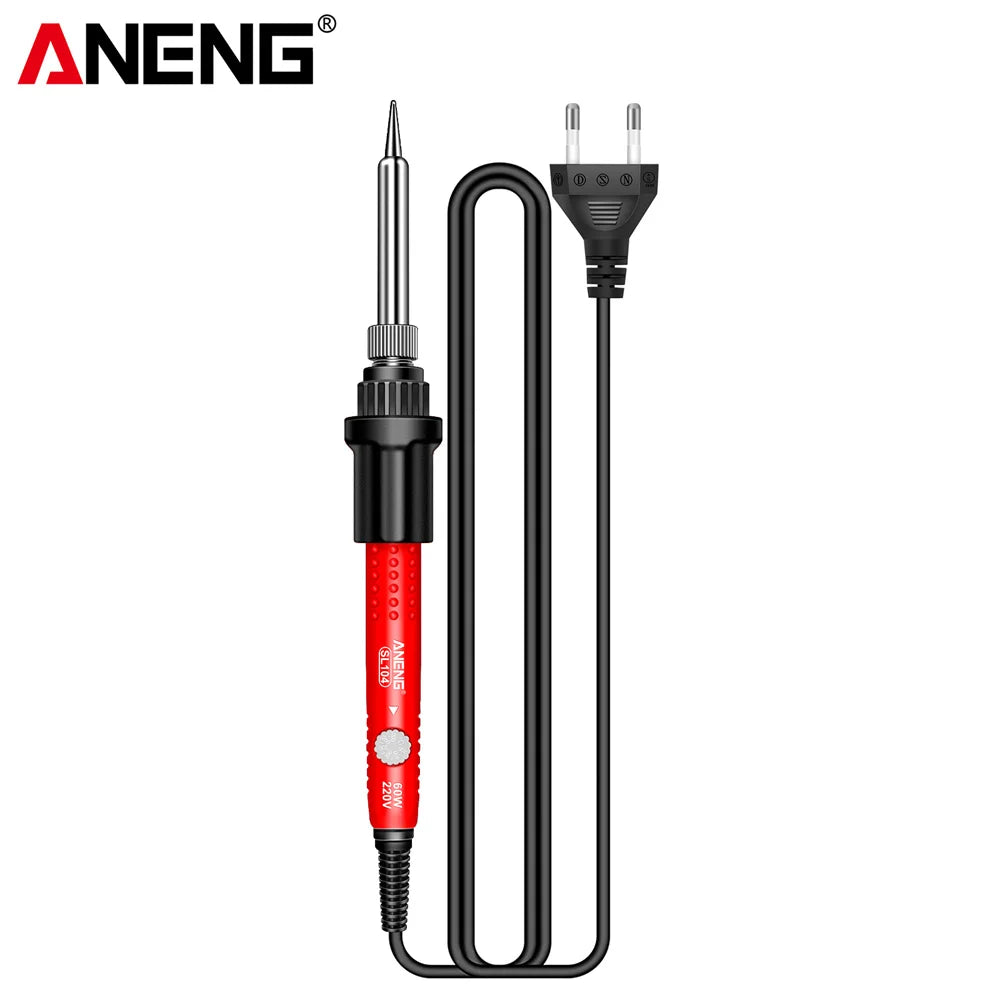 ANENG SL105 Electric Soldering Iron 60W Display Adjustable 180 C 520 C Temperature Professional Portable Welding Repair 220V Kit
