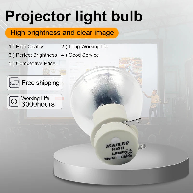 MC JH511.04 P-VIP 180/0.8 E20.8 Projector Lamp Bulb Replacem