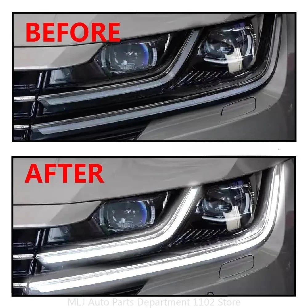 DRL LED Board For VW Arteon CC 2019-2024 Headlight DRL Module DRL Light Source Chip Angel Eye Board B101628-A