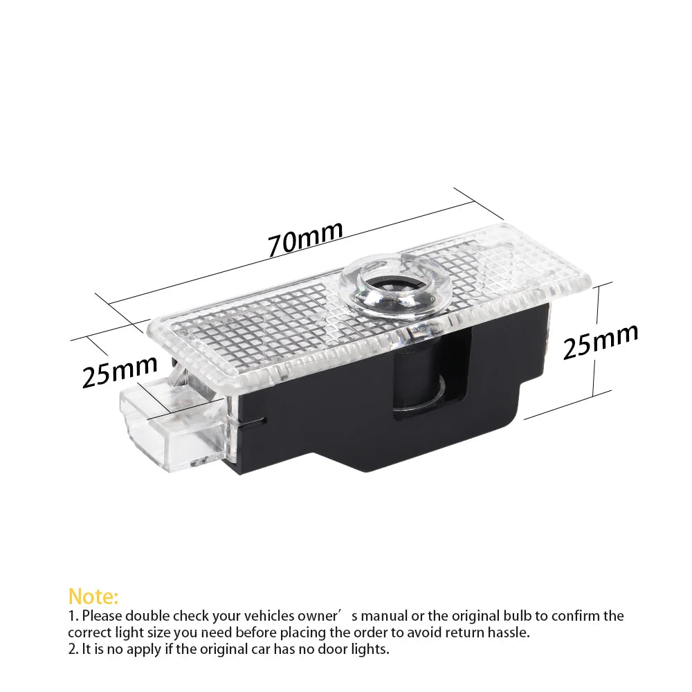 LED Car Interior Accessories Door Welcome Light For BMW F20 