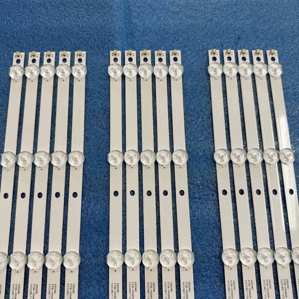 LED Backlight Strip for 15pcs/set LED Strip 8LED For Toshiba 65S2650EV 65L350U 65L621U 65U7751EV TH-65DX400C