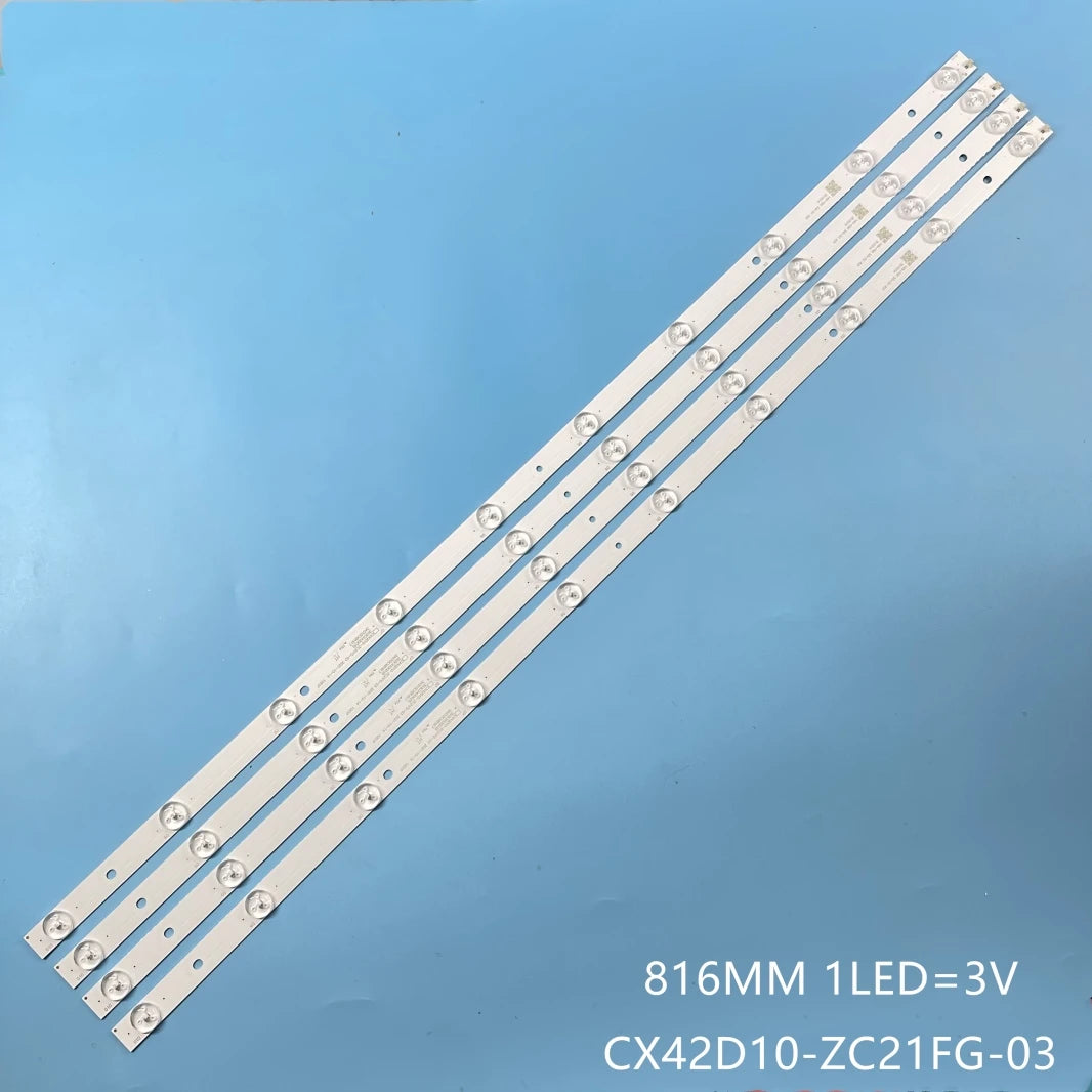 LED Backlight Strip for 816MM LED Backlight Strip10lamp CX42D10-ZC21FG-03 For CX416M03 CX420DLEDM LE-4219H