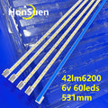 LED Backlight Strip for6916L-0912A 42" V12 Edge REV1.1 1 6920L-0001C For 42LM580S 42LM580T 42LM585T 42LM615T