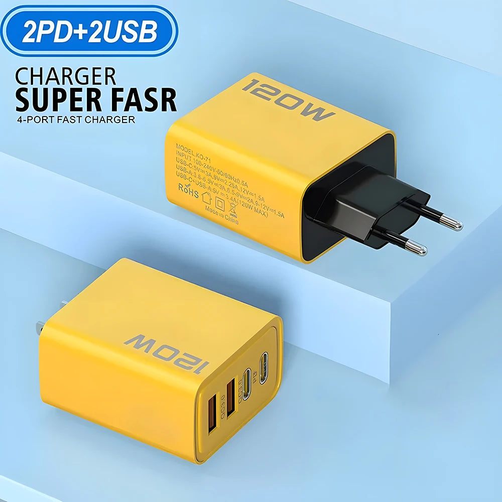 USB C PD Charger Quick Charge 3.0 Type C USB Phone Chargers 