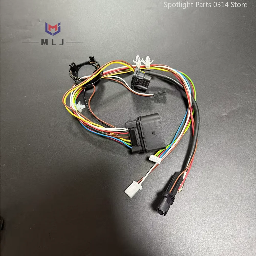 Xenon Headlight Plug Wiring Harness Assembly DRL Internal Wire Harness for Audi C6 A6