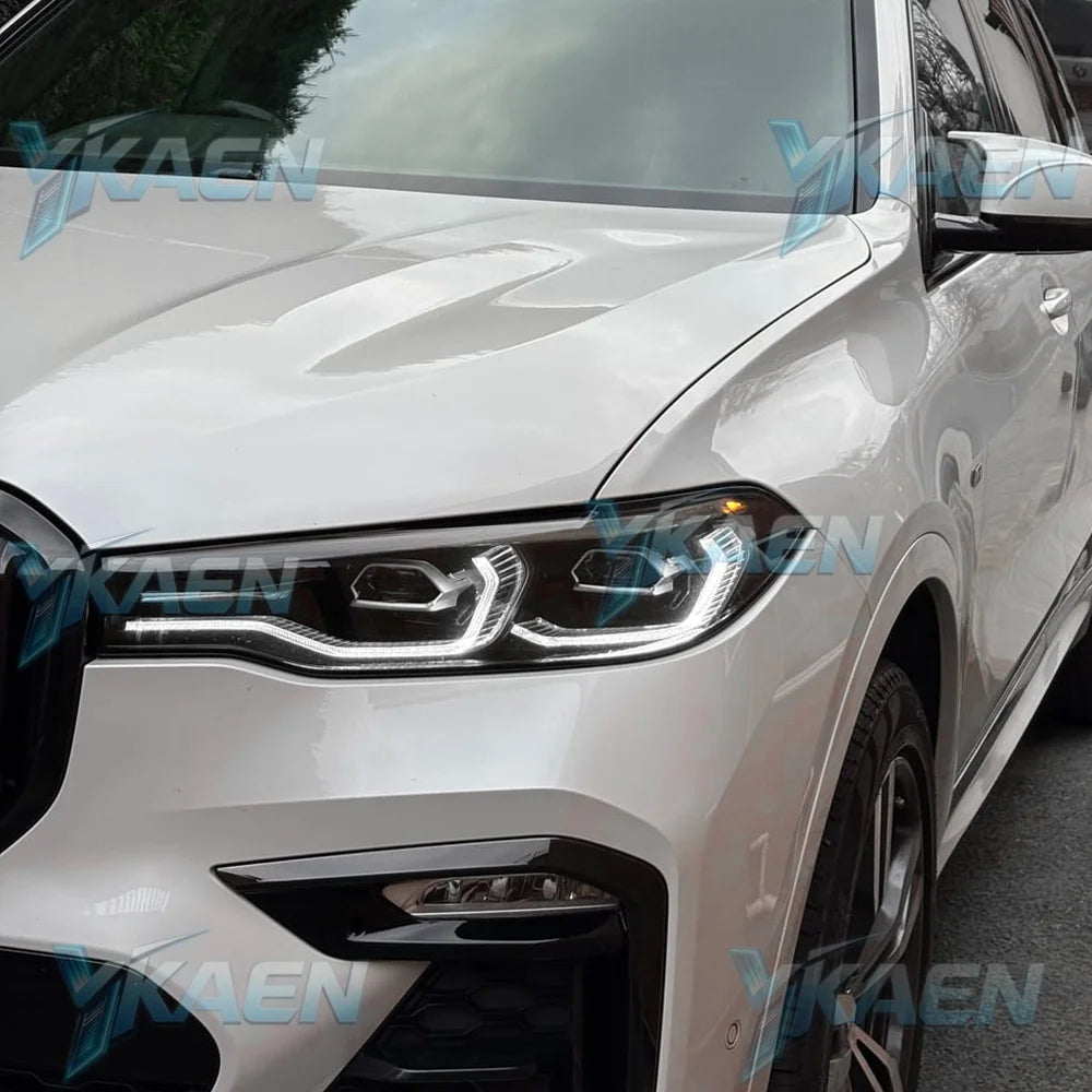 DRL Boards For BMW X7 G07 2019-2021 Laser Headlight Daytime Running Light Chips Angel Eyes Blue Red White for
