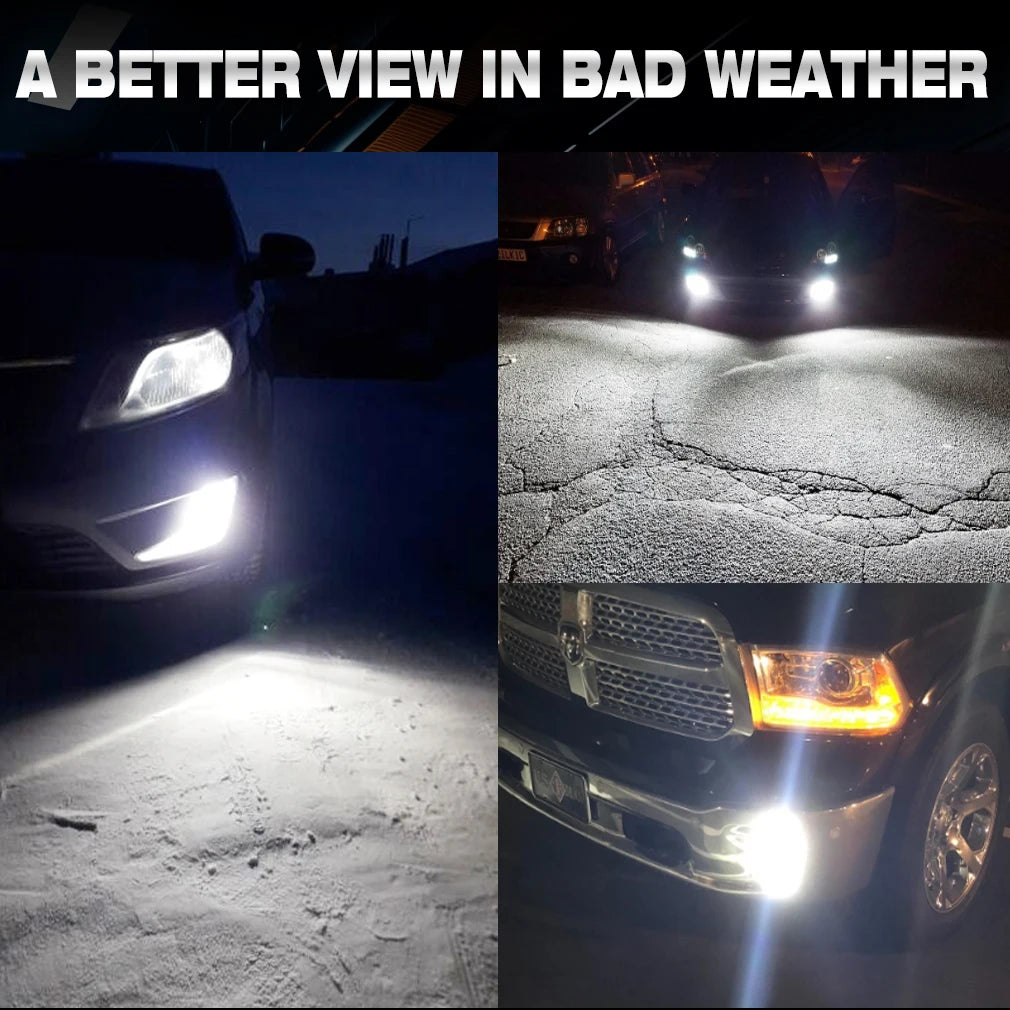 XSTORM H7 LED Headlight 80W 20000LM Fog Lights H4 H11 9005 9