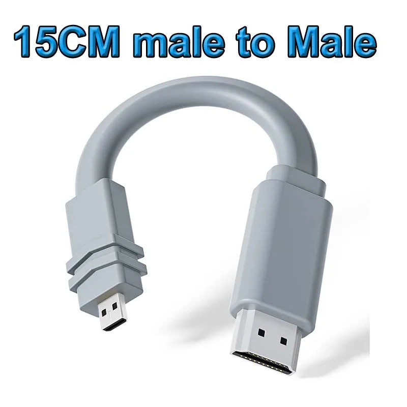Micro HDMI Cable to HDMI 4K 60Hz Short HDMI to Micro HDMI adapter Cable for Gopro Hero Tablet Camera portable Screen Laptop