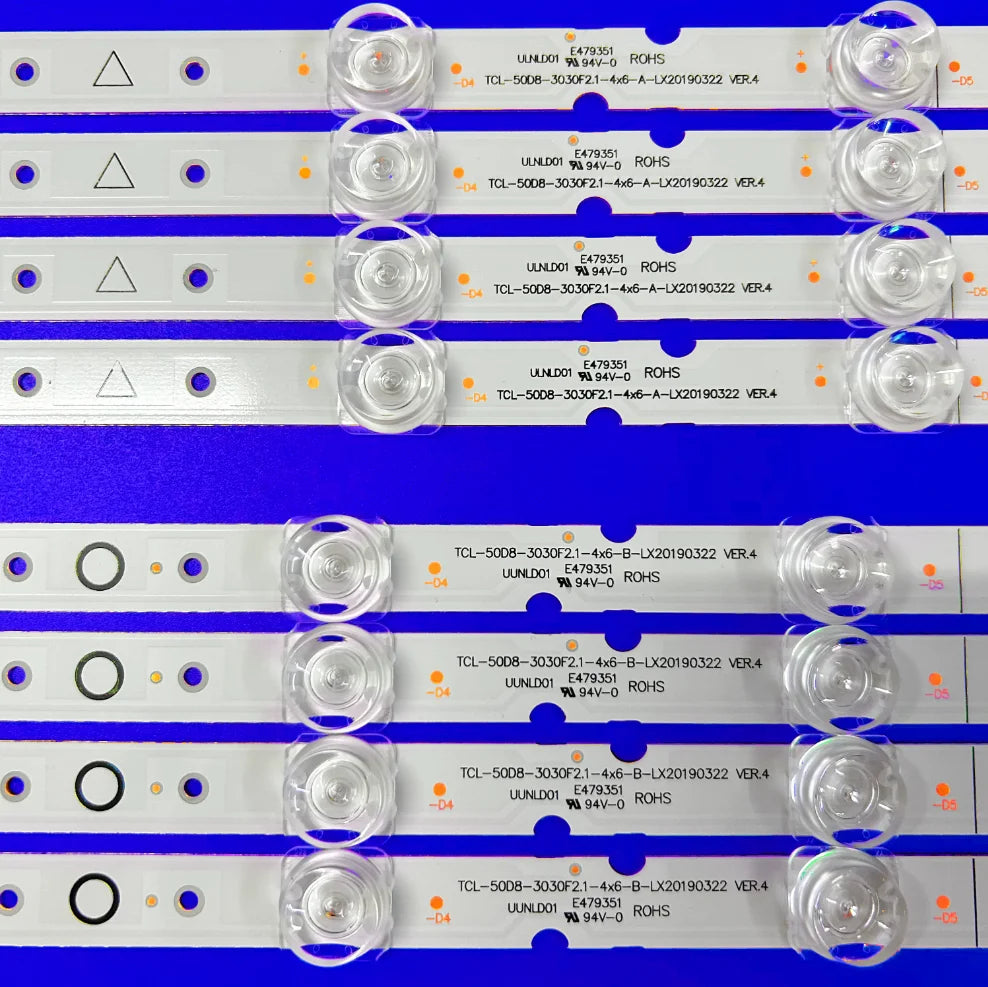 LED Backlight Strip for TCL 50D8 50A527 50P8S 50EP687 50ep680 50S525 50S525MAAA 50S525LAAA