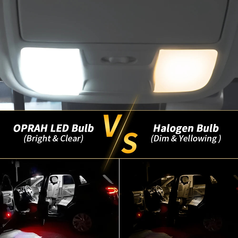 Oprah 2pcs W5W T10 Led Bulbs Canbus 4014 24SMD 168 194 Car I