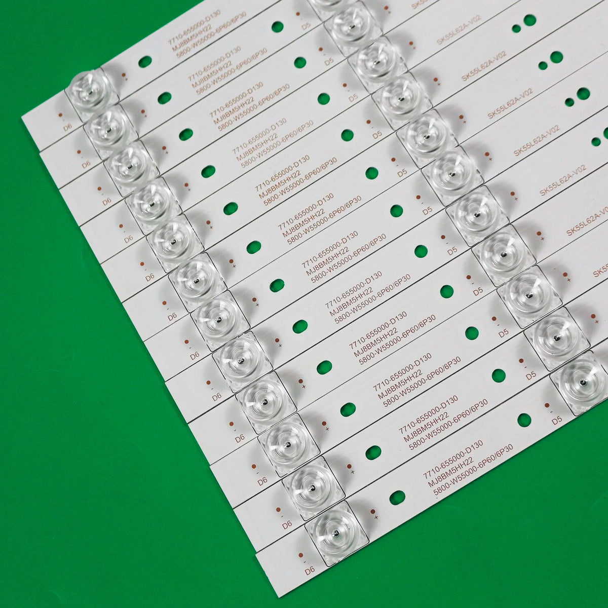 LED Backlight Strip for SW55D06-ZC14CG-05 303SW550038 5800-W55000-6P60 6P30 CRH-A55353512065C1REV1.0 55N2
