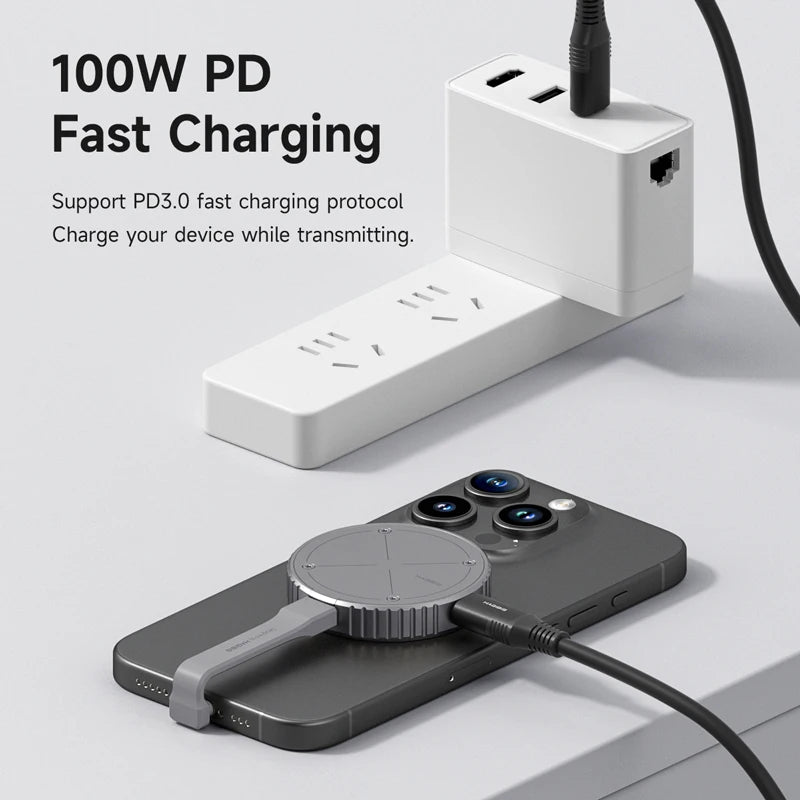 Hagibis Magnetic M.2 2230 NVMe SSD Enclosure SSD Case USB C 