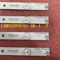 LED Backlight Strip for Sharp LC-32LD165E LC-32LD165RU LC-32LD166K EVERLIGHT LBM320P0701-DK-1