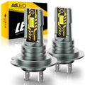 AILEO 2Pcs H7 LED Lights 200W 22000LM Headlight Bulb 6500K M