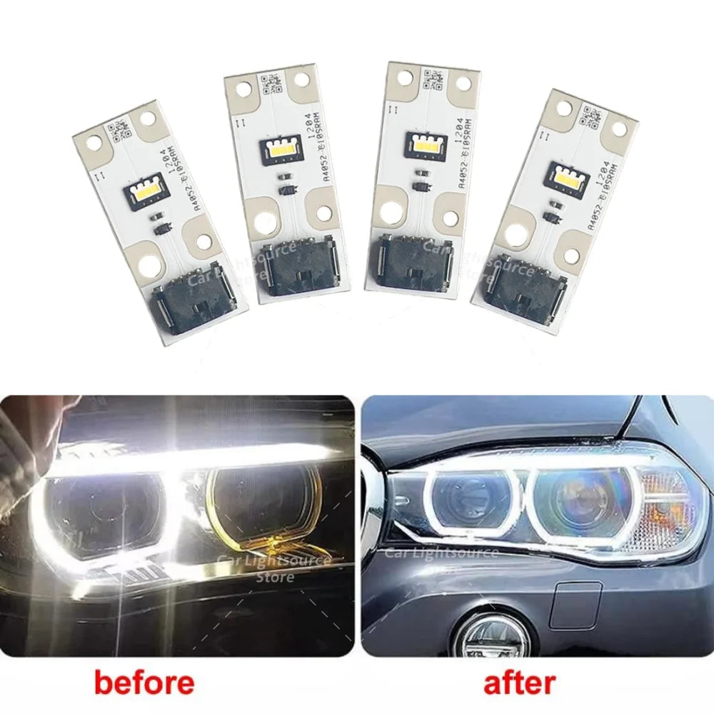 DRL Boards Angel Eye Xenon Headlight Daytime Running Lights Module Light Source For BMW X5 X6 F15 F16 F85 F86