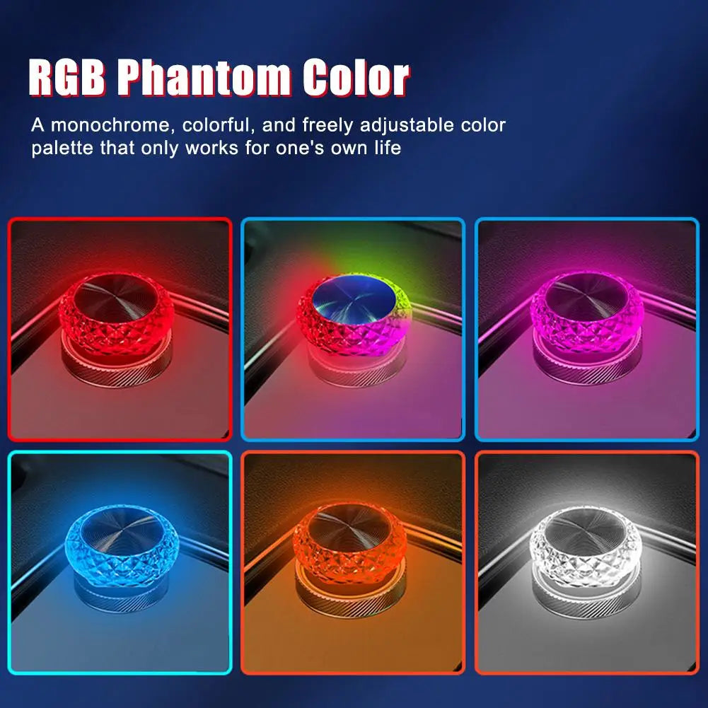 Portable Car USB Ambient Light Mini LED Decorative Atmospher