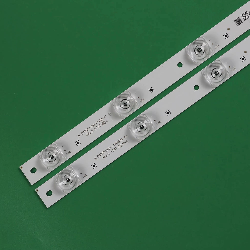 LED Backlight Strip for 343mm 6V LED Backlight strip 5 lamp for Element ELEFW195 JL.D18551330-114BS-M A1