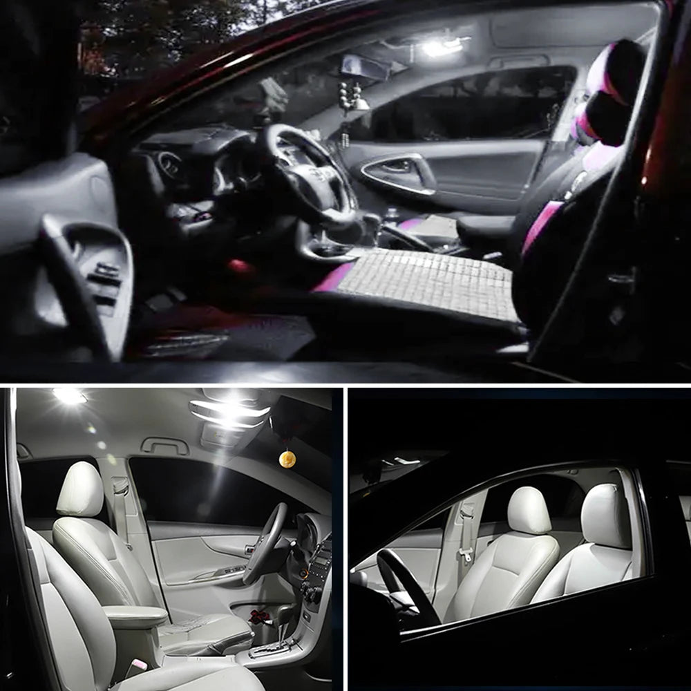 2pcs W5W 194 T10 4014 26smd Canbus LED Car Bulb 6000K White 